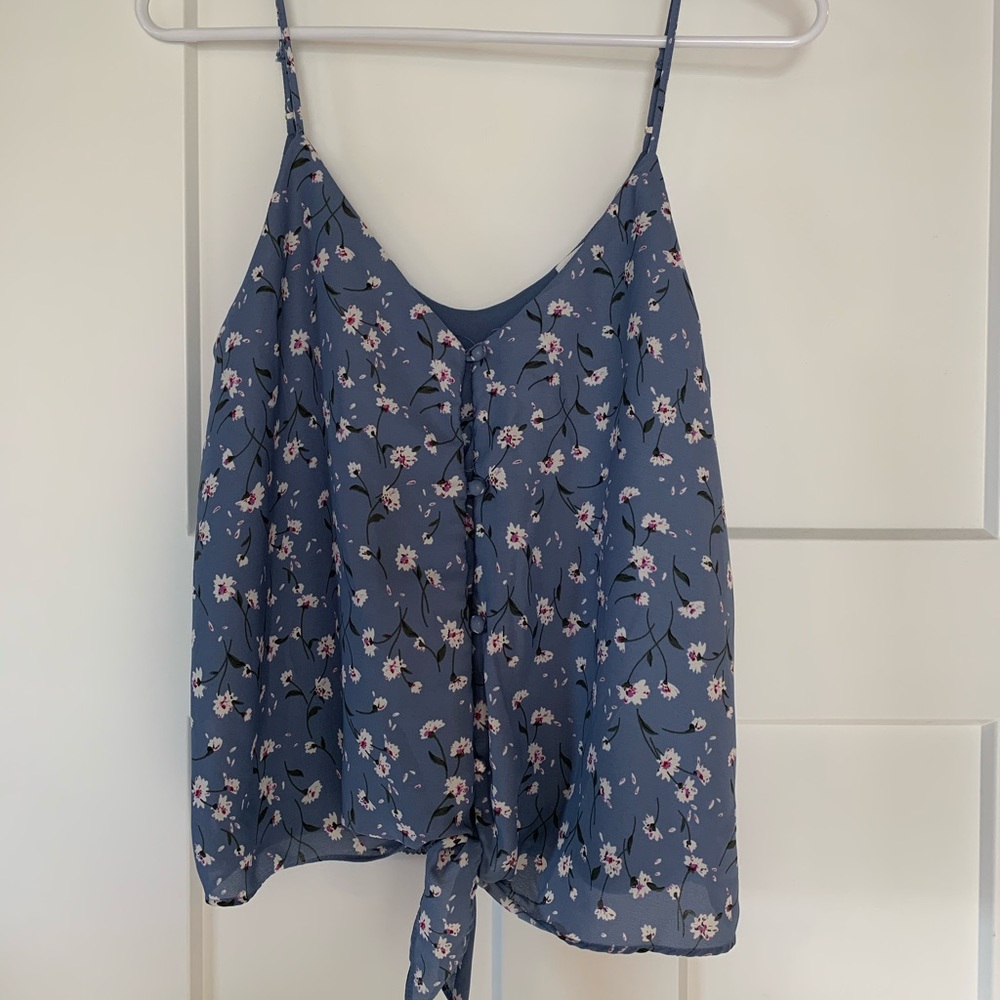 Floral tank top